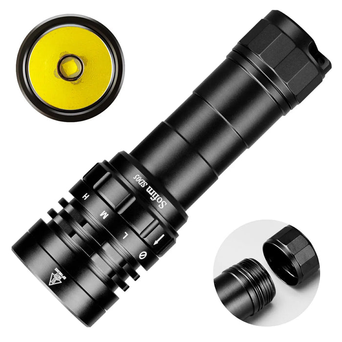 Super Bright Scuba Waterproof Diving Light 3000LM XHP50.2 LED