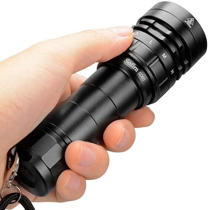 Super Bright Scuba Waterproof Diving Light 3000LM XHP50.2 LED