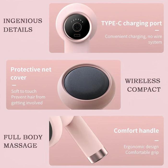 Portable Wireless Massage Gun For Muscle Relaxation