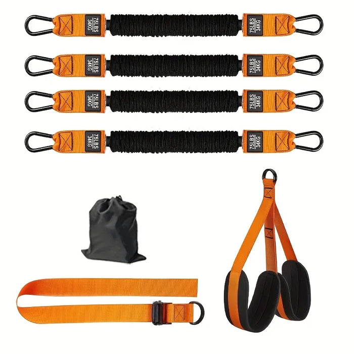 Pull-Up Assist Belt Set Resistance Bands for Gym & Home Workout