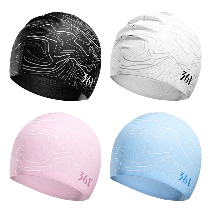 Stretchable Silicone Swimming Cap for Adults