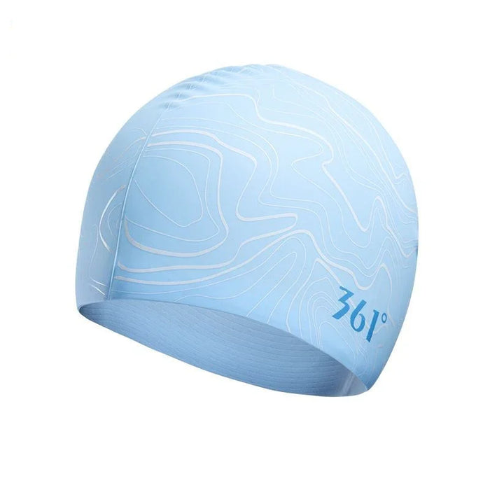 Stretchable Silicone Swimming Cap for Adults