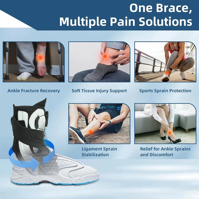 Foot Drop Support Night Splint Adjustable Brace