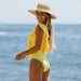V-Shape Ruffle Shoulder One Piece Women's Swimsuit - Flamin' Fitness